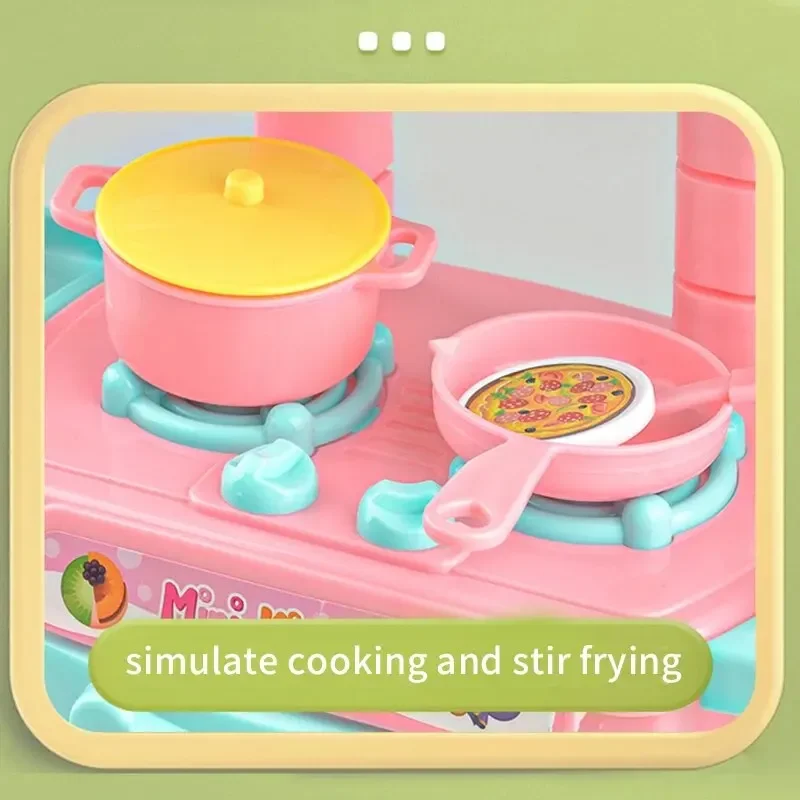 ชุดครัวมินิสำหรับเล่น ชุดทำอาห - Kids Toys Kitchen Set บทวิจารณ์และราคา