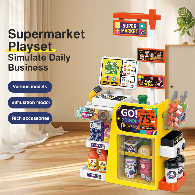 ชุดของเล่นจำลองเคาน์เตอร์คิดเง - Toy Cash Register บทวิจารณ์และราคา