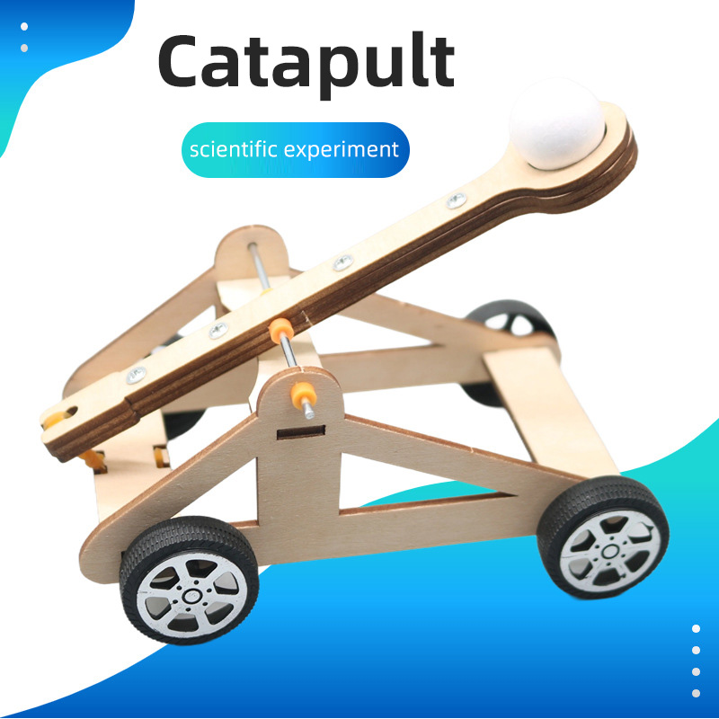 DIY ของเล่นเครื่องยิงหอก DIY ช - Catapult Launcher Toy บทวิจารณ์และราคา