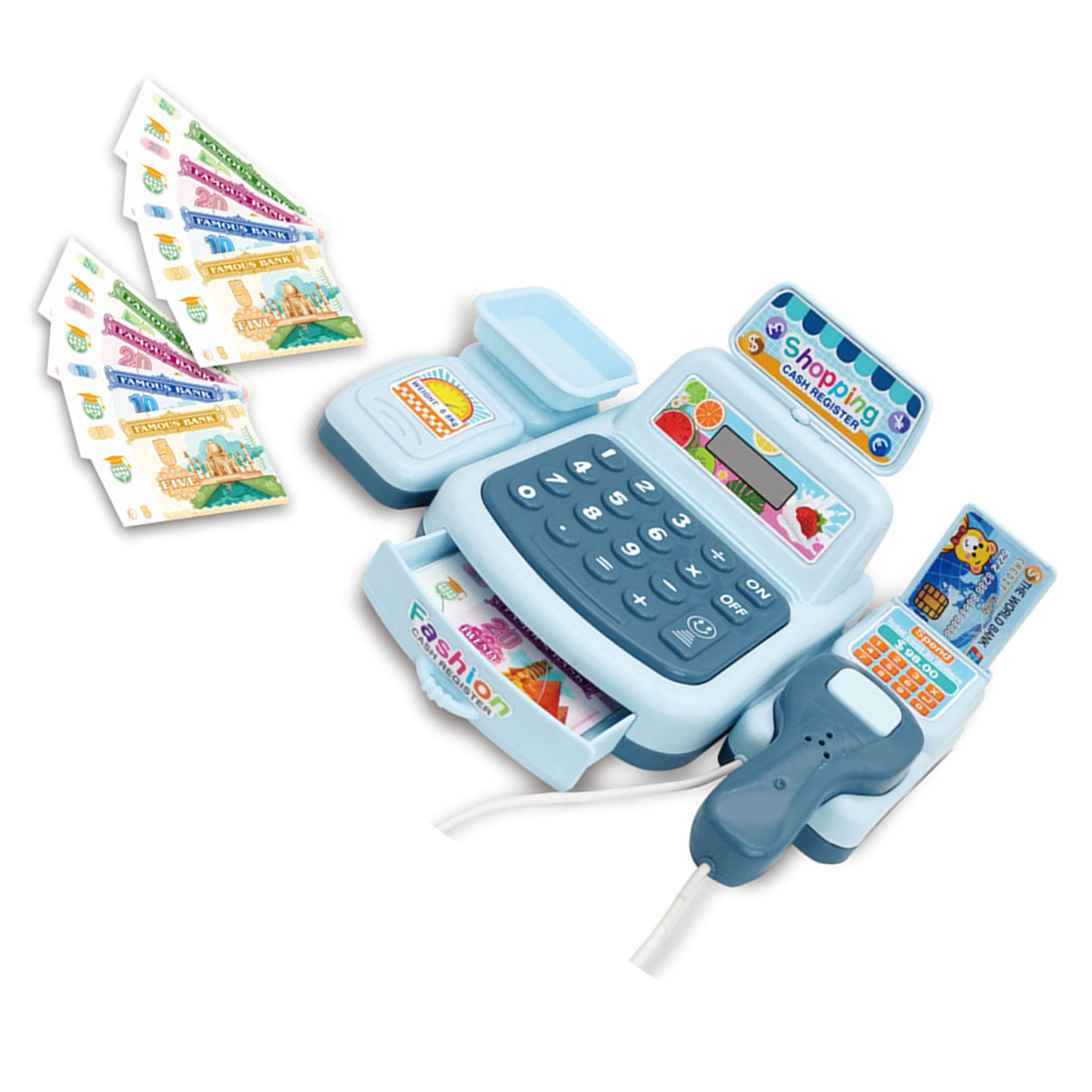 ชุดของเล่นเครื่องคิดเงินซูเปอร - Toy Cash Register บทวิจารณ์และราคา