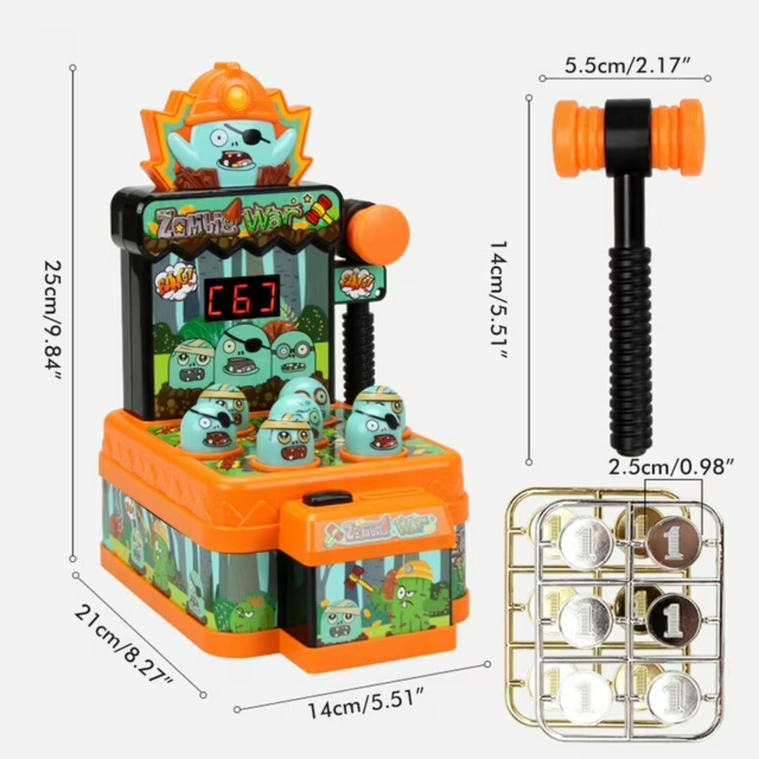 ของเล่นเกมตีซอมบี้สำหรับเด็ก เ - Kids Zombie Toys บทวิจารณ์และราคา