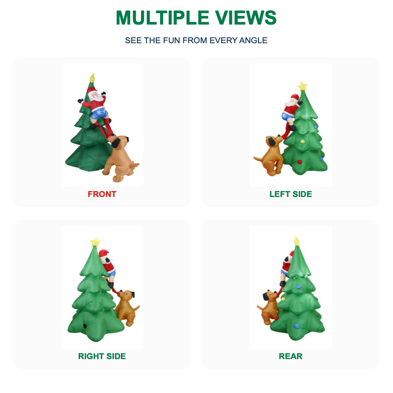 ของตกแต่งเป่าลมคริสต์มาส 6 ฟุต - Kids Yard Toys บทวิจารณ์และราคา
