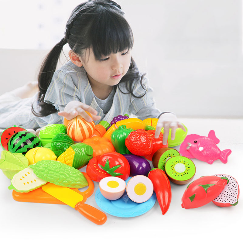 ของเล่นตัดผลไม้และผักสำหรับเด็ - Kids Toys Kitchen Set บทวิจารณ์และราคา