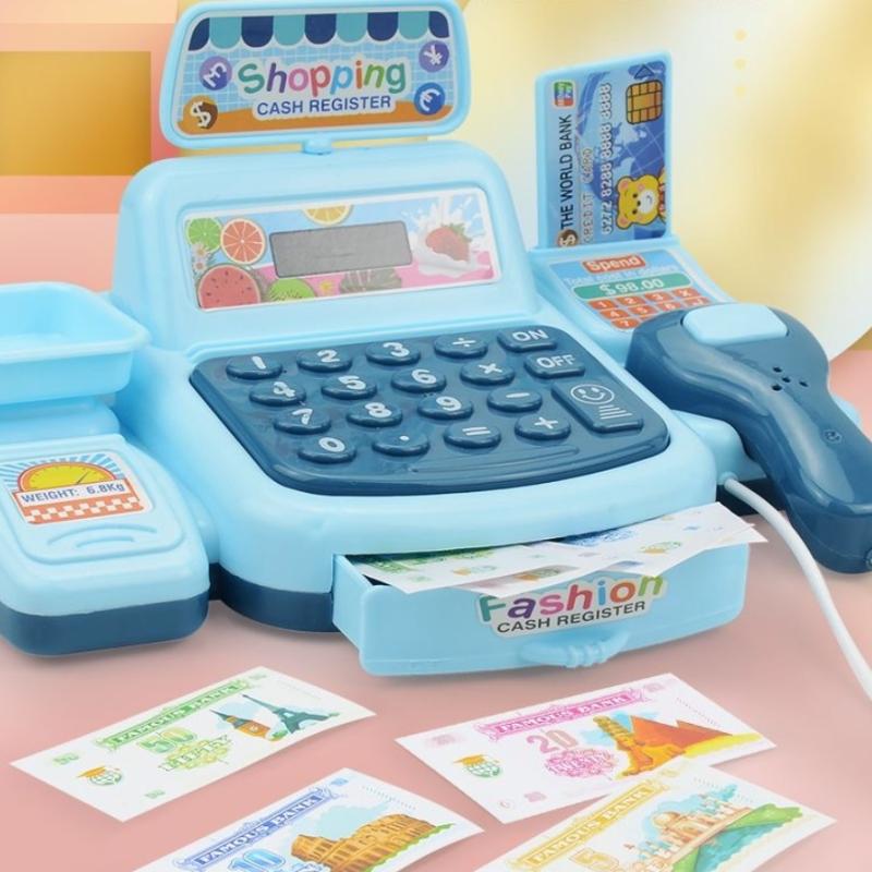 ใหม่·1ชุดของเล่นจำลองการเป็นพน - Toy Cash Register บทวิจารณ์และราคา