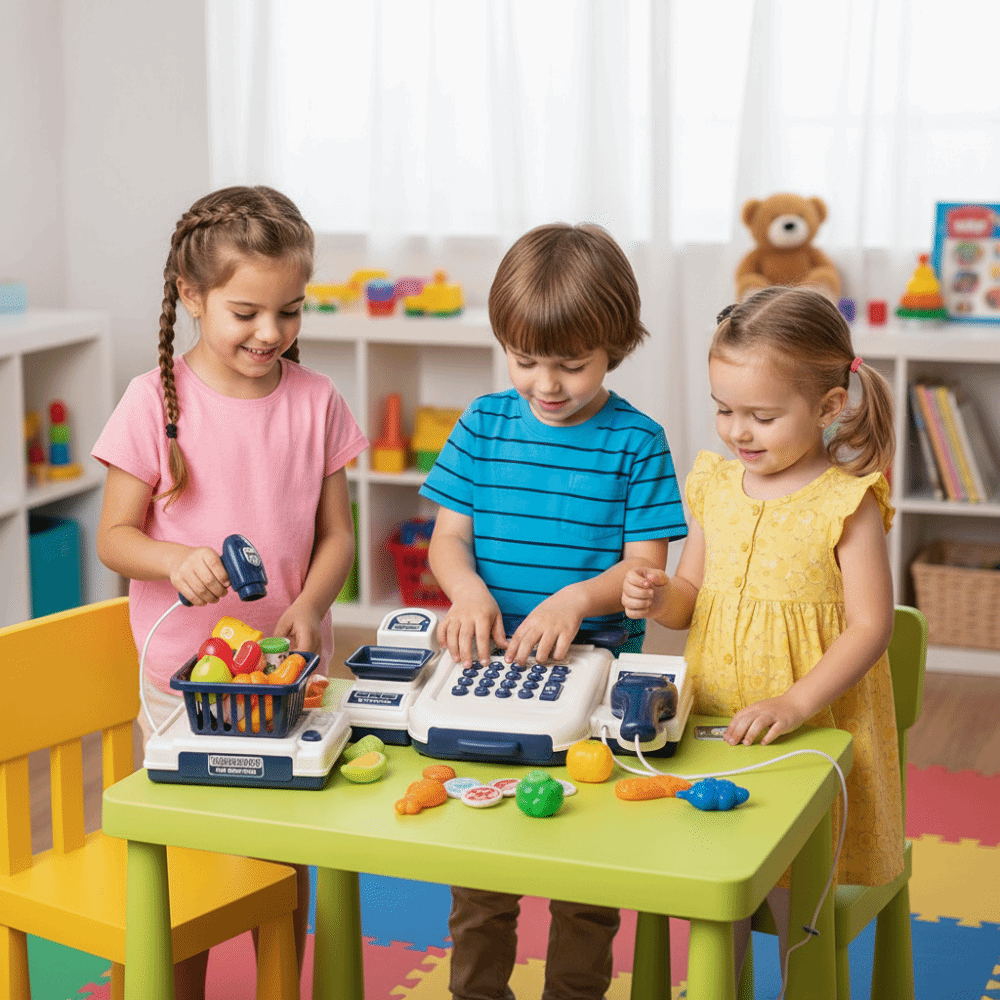 เครื่องจำลองการเล่นเกมปริศนา ซ - Toy Cash Register บทวิจารณ์และราคา