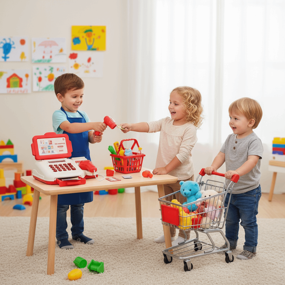 เครื่องจำลองการเล่นเกมปริศนา ซ - Toy Cash Register บทวิจารณ์และราคา